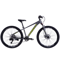 Велосипед Formula 26" ZEPHYR 3.0 DD CS рама-14" AL 2026 сірий з зеленим (OPS-FR-26-814)