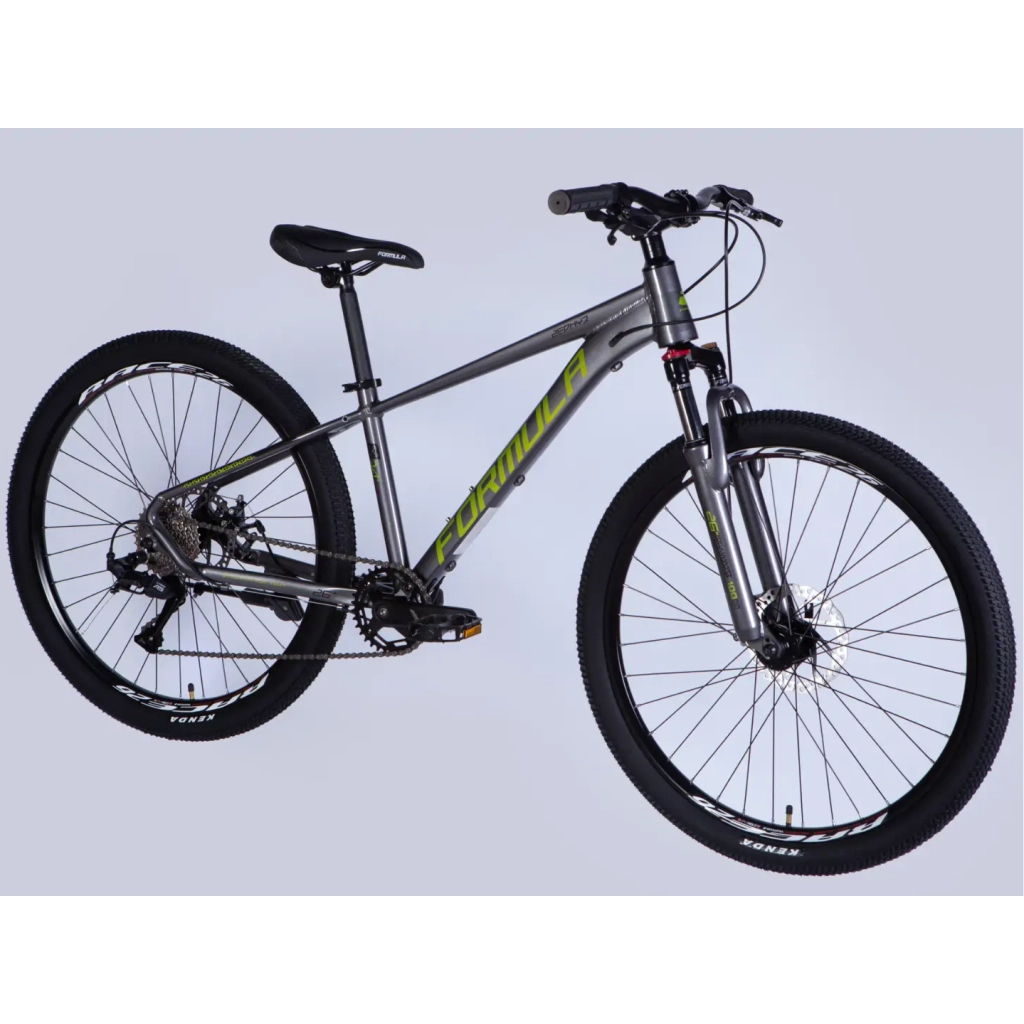Велосипед Formula 26" ZEPHYR 3.0 DD CS рама-14" AL 2026 сірий з зеленим (OPS-FR-26-814) Велосипед Formula 26" ZEPHYR 3.0 DD CS рама-14" AL 2026 сірий з зеленим (OPS-FR-26-814)