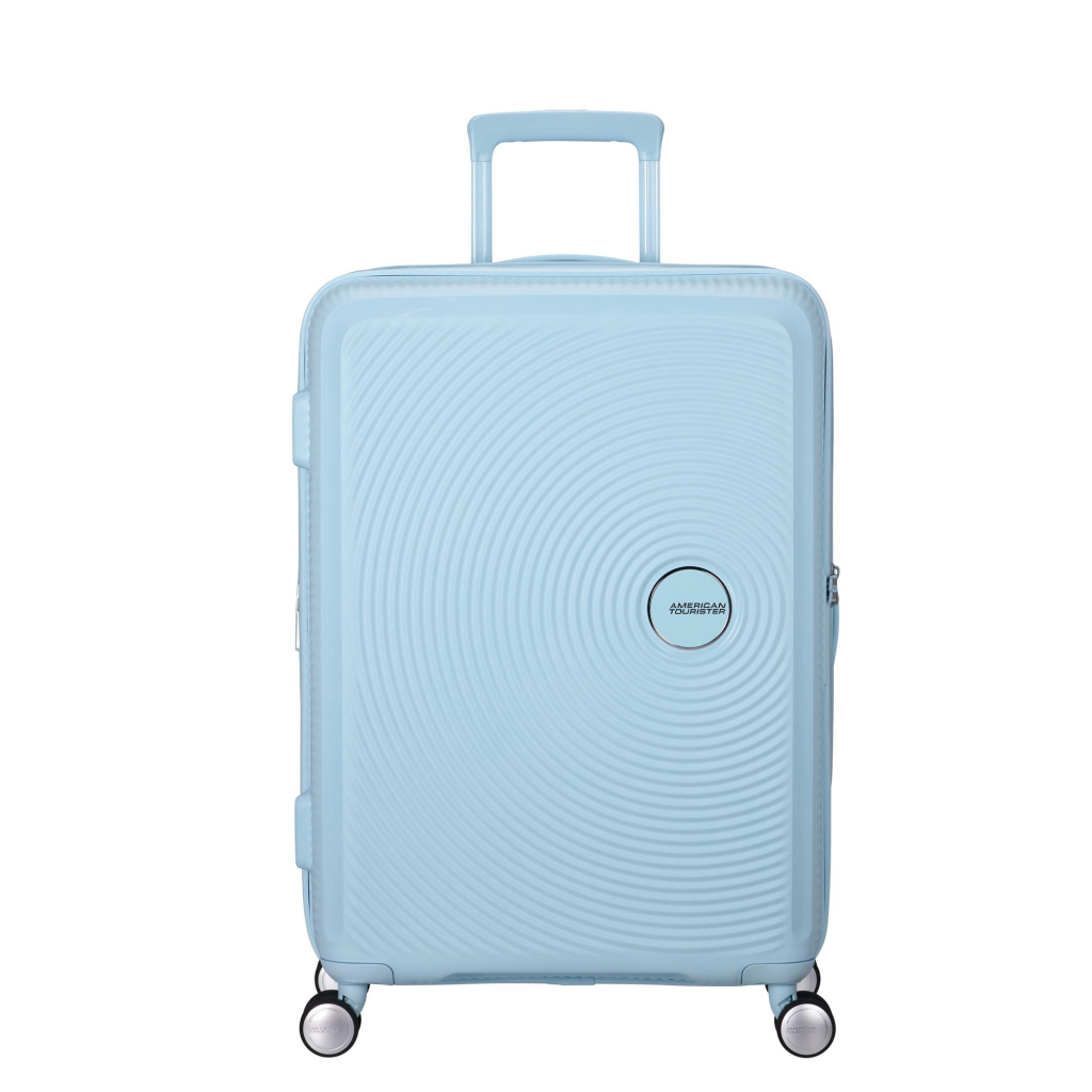 Валіза American Tourister Soundbox 71.5/81 л пастельно-блакитна (32G*22002)