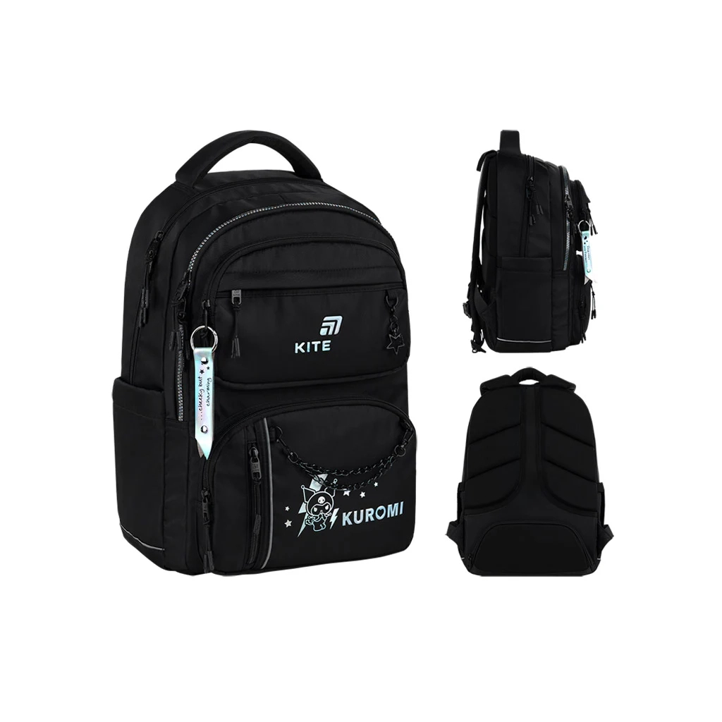 Рюкзак шкільний Kite Education teens 2594M Kuromi (HK26-2594M)