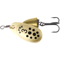 Spinner X-Fish Wolf 7g 3 Gold (1917.05.41)