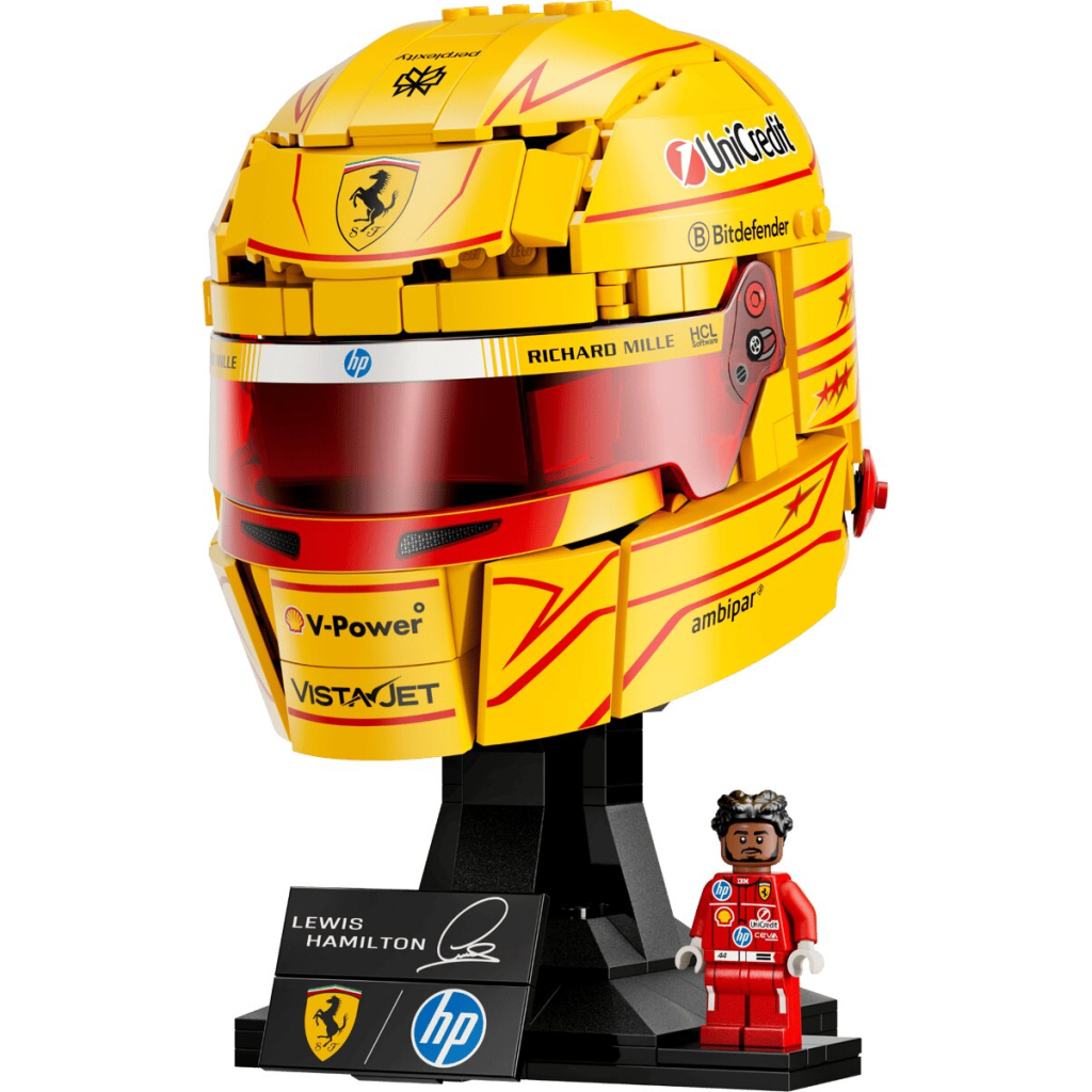 Конструктор LEGO Editions Formula 1 Шолом Льюїса Гамільтона з команди Scuderia Ferrari HP (43022-) Конструктор LEGO Editions Formula 1 Шолом Льюїса Гамільтона з команди Scuderia Ferrari HP (43022-)