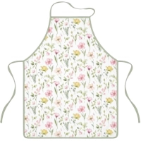 Фартух ARDESTO Spring flowers 60х80см, 100% поліестер, білий (ART12FL)