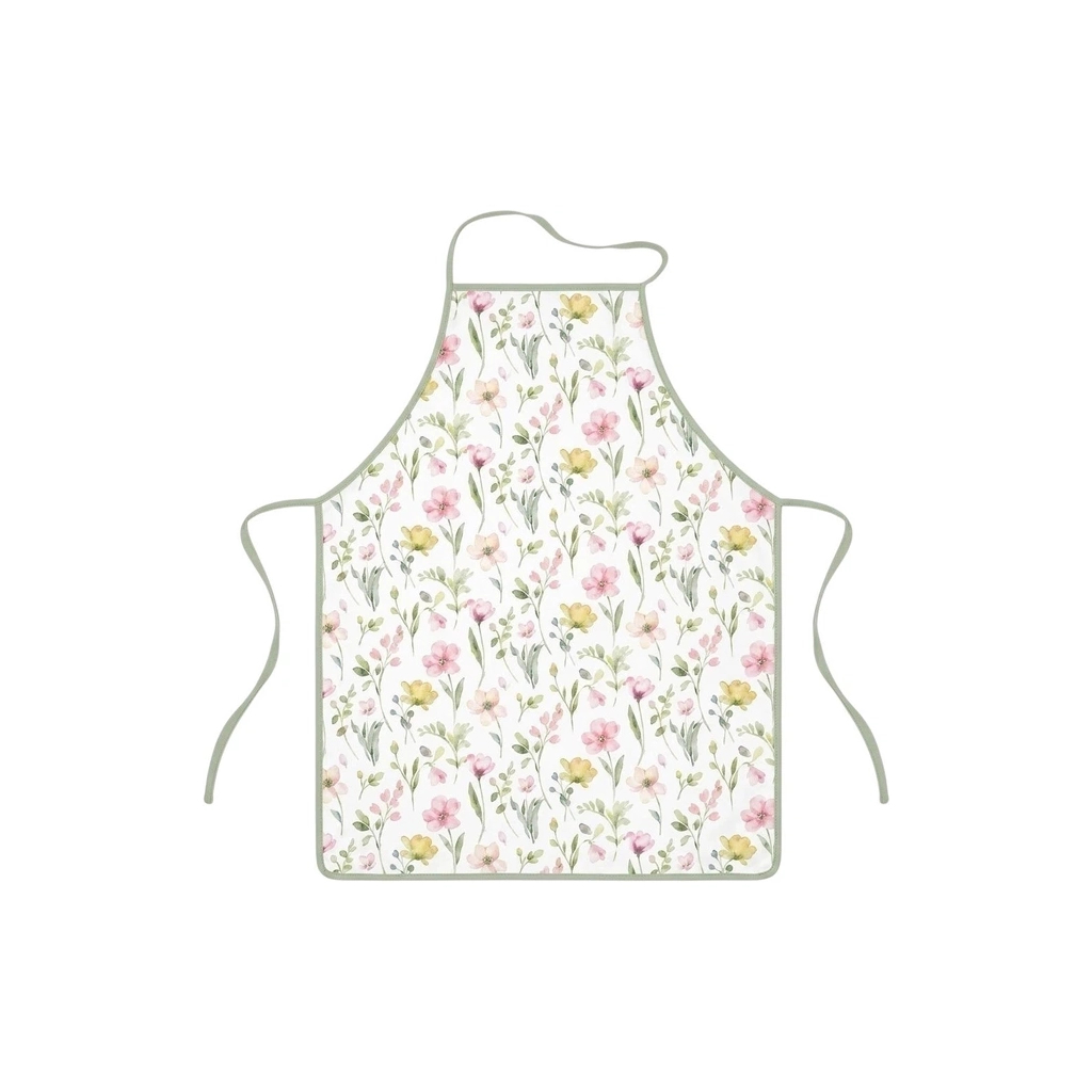 Фартух ARDESTO Spring flowers 60х80см, 100% поліестер, білий (ART12FL)