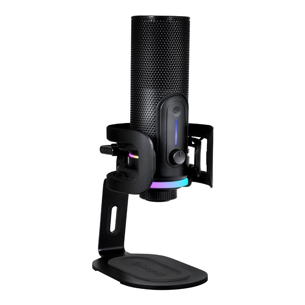 Мікрофон Streamplify MIC PRO-192-RGB-ST Black (SPMC-MP3C327.11)