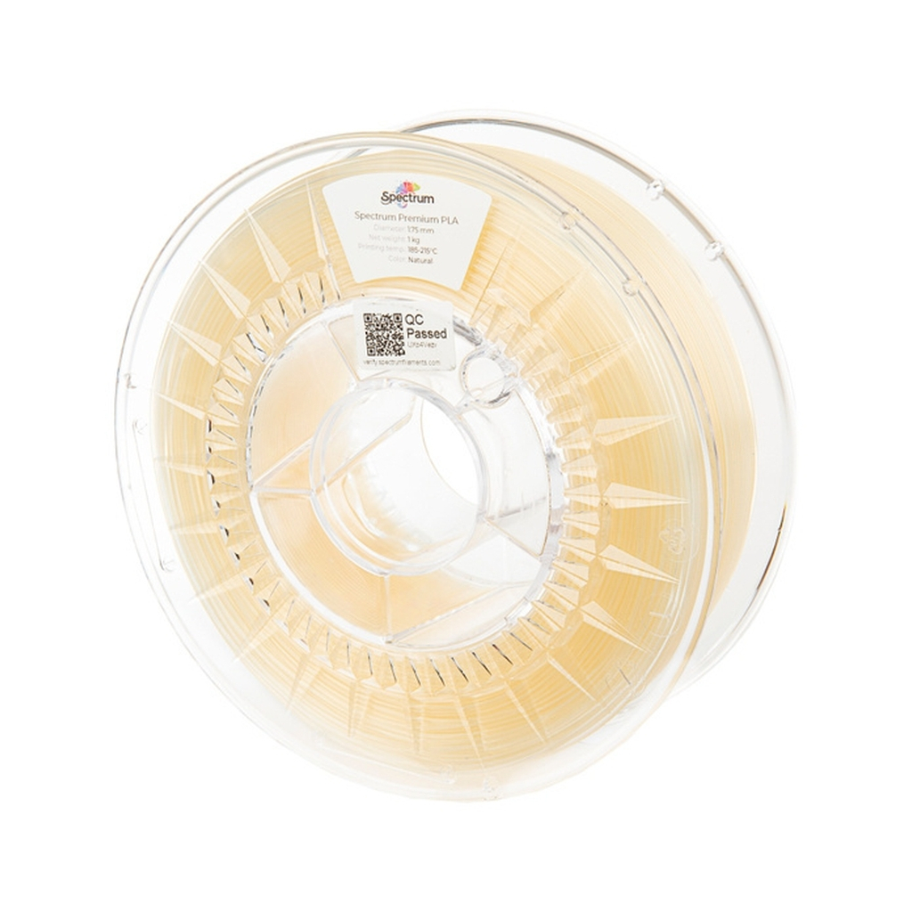 Пластик для 3D-принтера Spectrum PLA Premium 1.75mm 1kg Natural (80010)