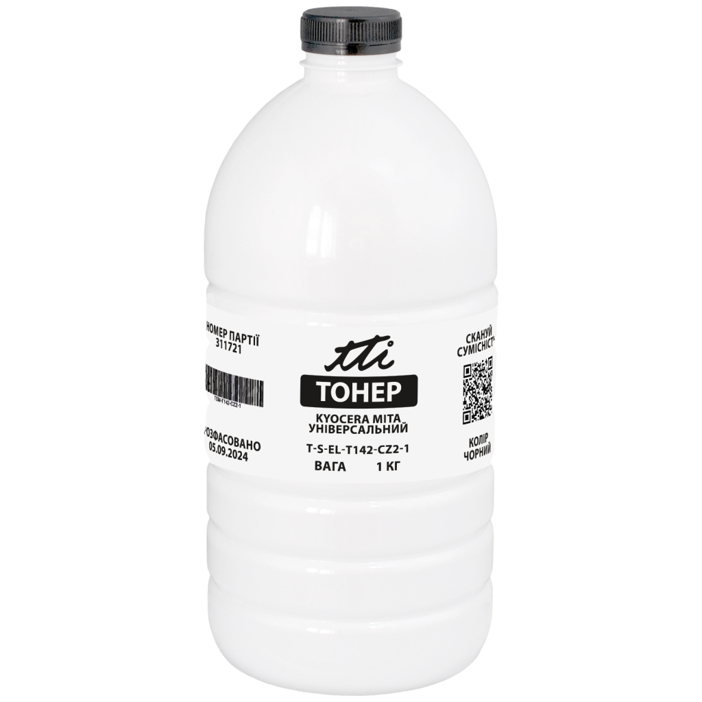 Тонер Kyocera Mita, 1кг universal bottle TTI (TSM-T142-CZ2-1)