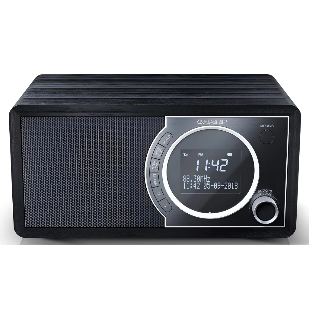 Портативний радіоприймач Sharp DR-450 Black (DR-450BK)