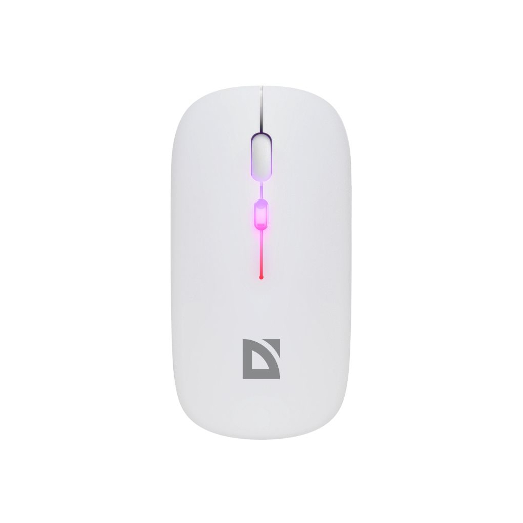 Мишка Defender Coda MB-261 Led Wireless/Bluetooth White (52262)