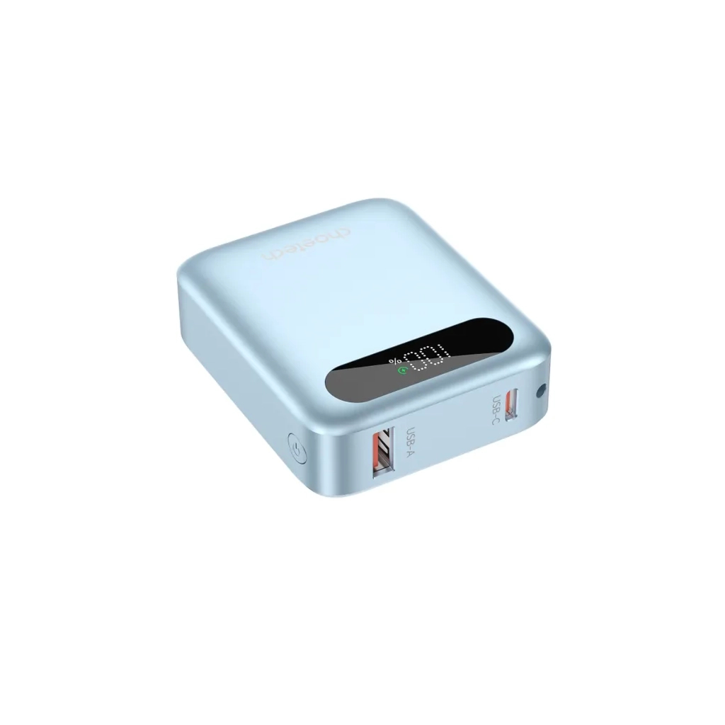 Повербанк Choetech 10000mA, 22.5W, PD, QC, blue (B860-CCLBE)