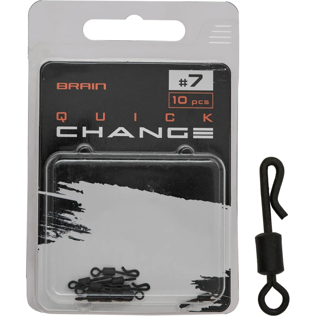 Вертлюг Brain Quick Change No.7 (10 шт/уп) SGQS-8007-7 (1858.24.79) Вертлюг Brain Quick Change No.7 (10 шт/уп) SGQS-8007-7 (1858.24.79)