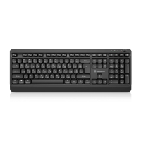 Клавіатура REAL-EL RK-760W Wireless Black (EL123100058)