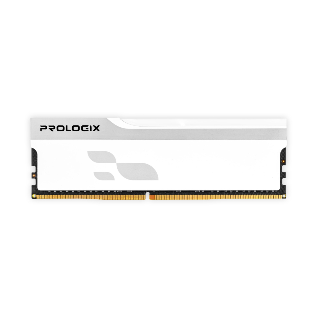 Модуль пам'яті для комп'ютера DDR4 16GB 3200 MHz Onyx White Prologix (PRO16GB3200YW4)
