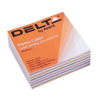 Paper for notes Delta by Axent "MIX" 90X90X30mm, unglued (D8013)
