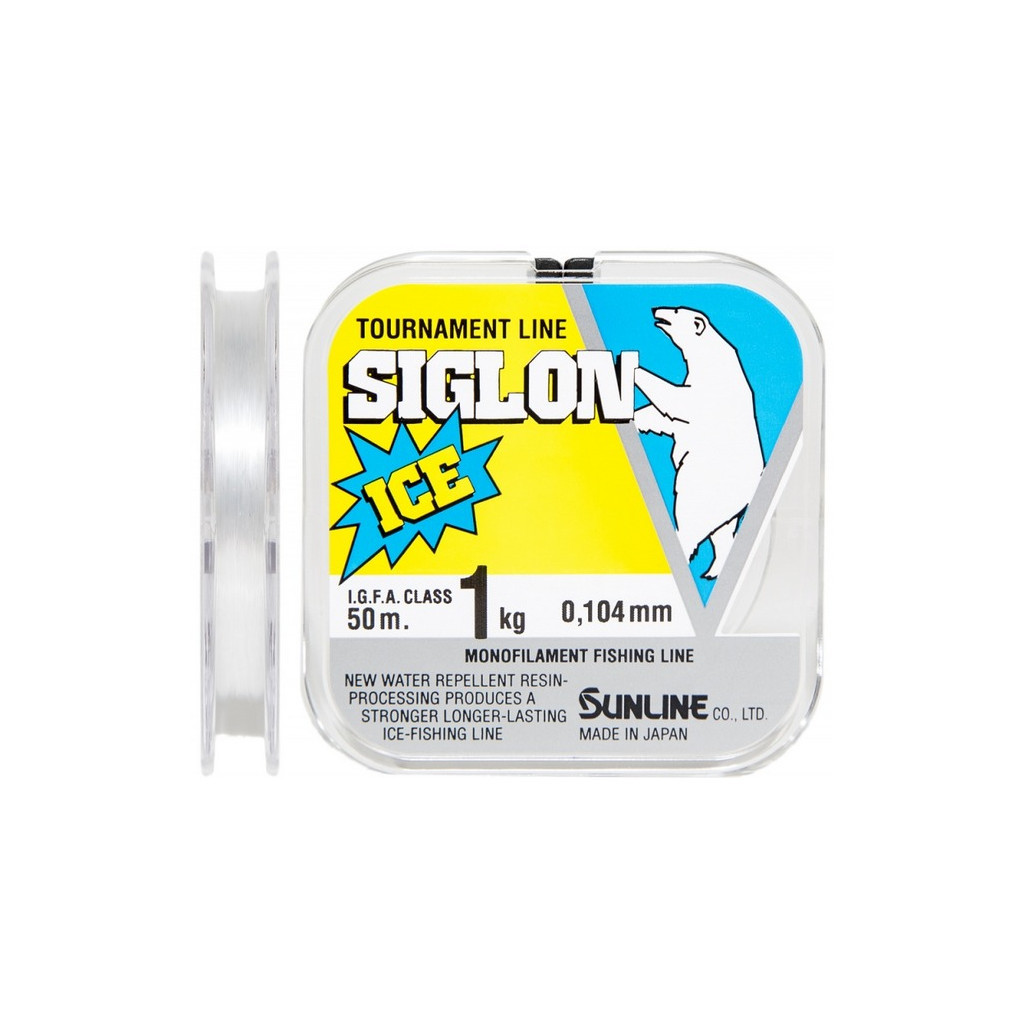 Волосінь Sunline SIGLON ICE 50м #0.4/0.104мм 1кг (1658.03.10) Волосінь Sunline SIGLON ICE 50м #0.4/0.104мм 1кг (1658.03.10)