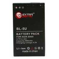 Акумуляторна батарея Extradigital Nokia BL-5U (900 mAh) (DV00DV6052)