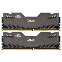 Модуль пам'яті для комп'ютера DDR4 8GB (2x4GB) 2400 MHz Dark Gray Team (TDGED48G2400HC14DC01)