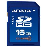 Карта пам'яті ADATA 16GB SDHC class 4 (ASDH16GCL4-R)