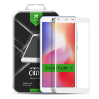 Скло захисне Vinga для Xiaomi Redmi 6 (White) (VTPGS-R6W)