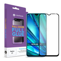 Скло захисне MakeFuture Realme XT Full Cover Full Glue (MGF-RXT)