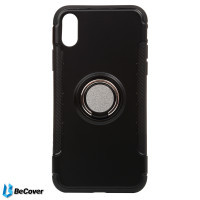 Чохол до мобільного телефона BeCover Magnetic Ring Stand Apple iPhone X/XS Black (701781) (701781)