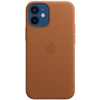 Чохол до мобільного телефона Apple iPhone 12 mini Leather Case with MagSafe - Saddle Brown (MHK93ZM/A)