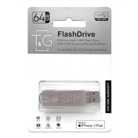 USB флеш накопичувач T&G 64GB 004 Metal Series USB 3.0/Lightning (TG004IOS-64G3)