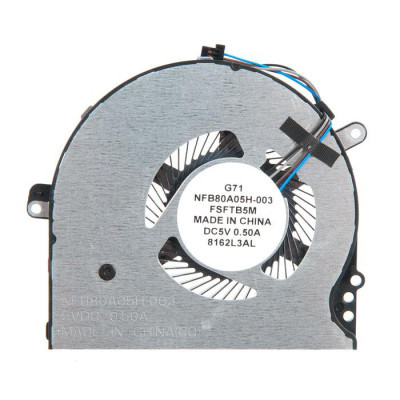 Laptop fan HP Pavilion15-cc (927918-001) DC (5V, 0.5A) 4pin (A48481)