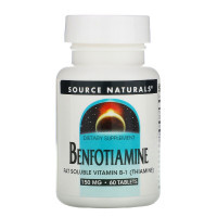 Vitamin-mineral complex Source Naturals Benfotiamine, 150 mg, Benfotiamine, 60 tablets (SN1906)