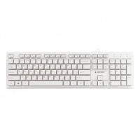 Клавіатура Gembird KB-MCH-03-W-UA USB White (KB-MCH-03-W-UA)