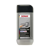 Автополіроль Sonax з воском кольоровий сірий (250мл) NanoPro (296341)