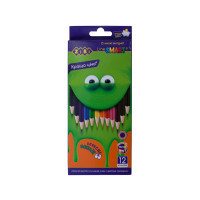 Colored pencils ZiBi Smart line 12 colors (ZB.2424)