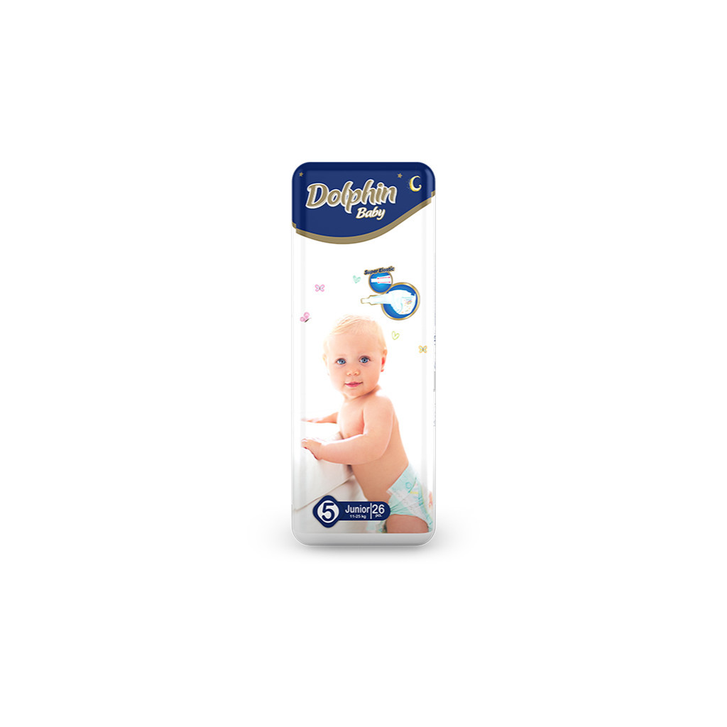 Підгузки Dolphin Junior 11-25 кг 26 шт (8680131203406)