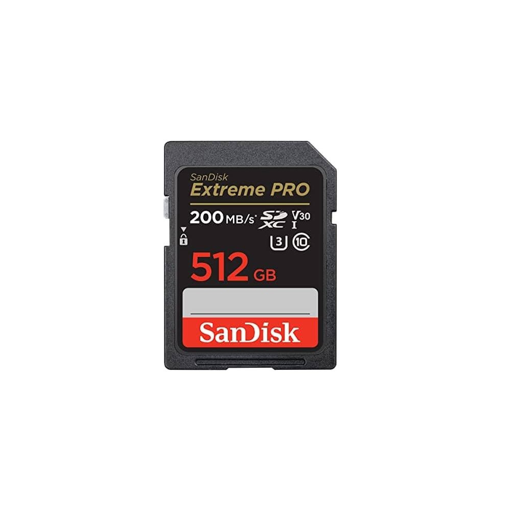 Карта пам'яті SanDisk 512GB SD class 10 UHS-I U3 V30 Extreme PRO (SDSDXXD-512G-GN4IN) Карта пам'яті SanDisk 512GB SD class 10 UHS-I U3 V30 Extreme PRO (SDSDXXD-512G-GN4IN)