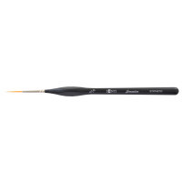 Santi Sensation synthetic paint brush, short curved handle, liner, #5/0 (310757)
