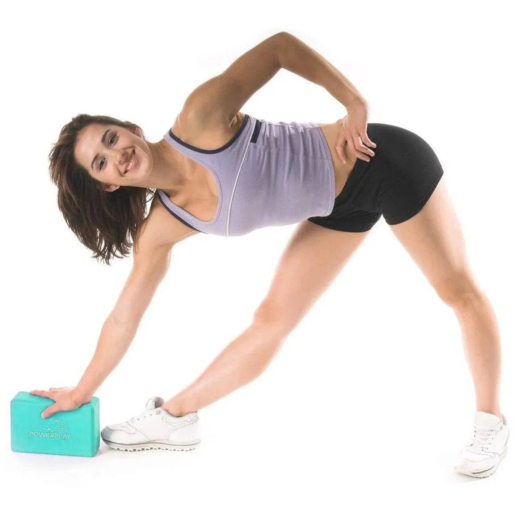 Блок для йоги PowerPlay 4006 Yoga Brick М'ятний (PP_4006_Mint_Yoga_Brick)