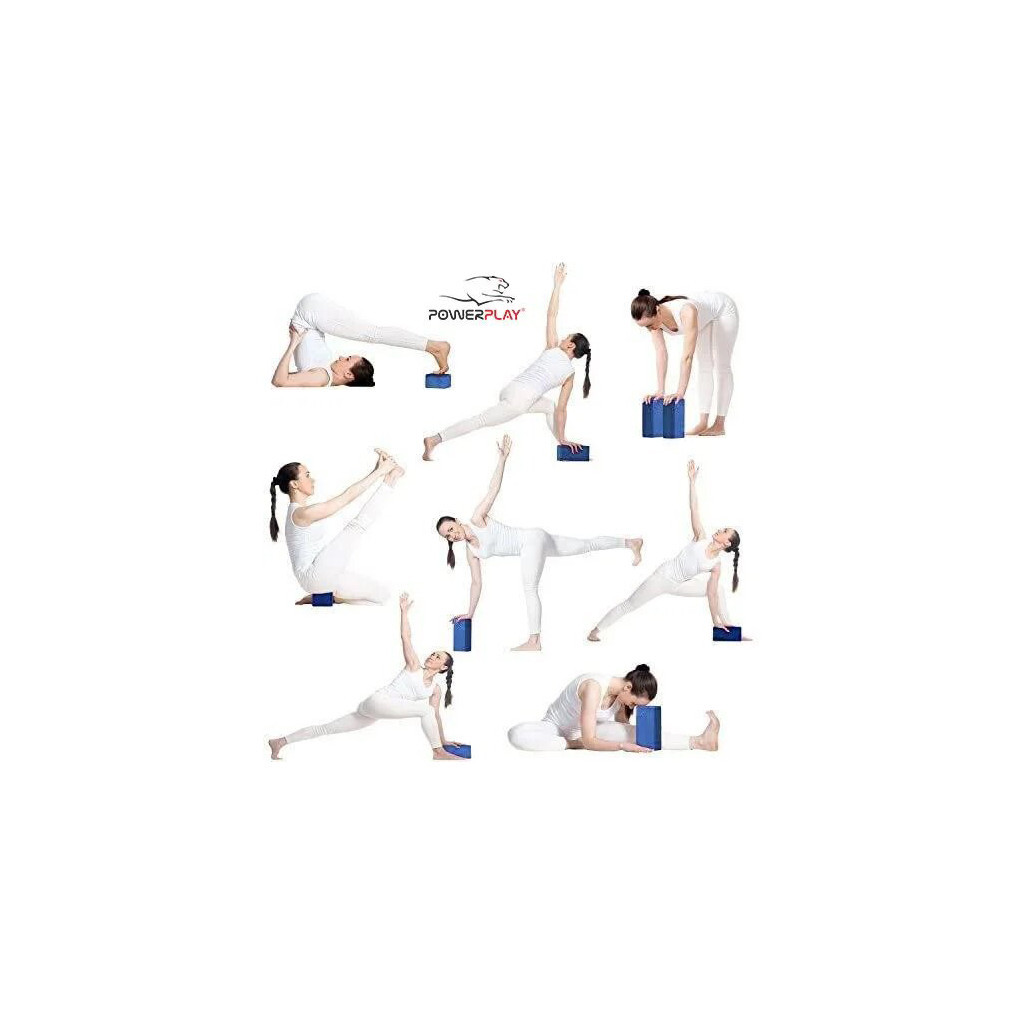 Блок для йоги PowerPlay 4006 Yoga Brick М'ятний (PP_4006_Mint_Yoga_Brick)
