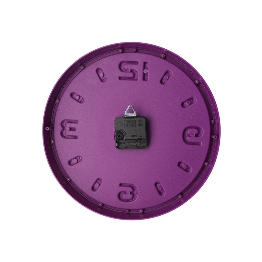 Настінний годинник Optima Magic пластиковий, рожевий (O52100)