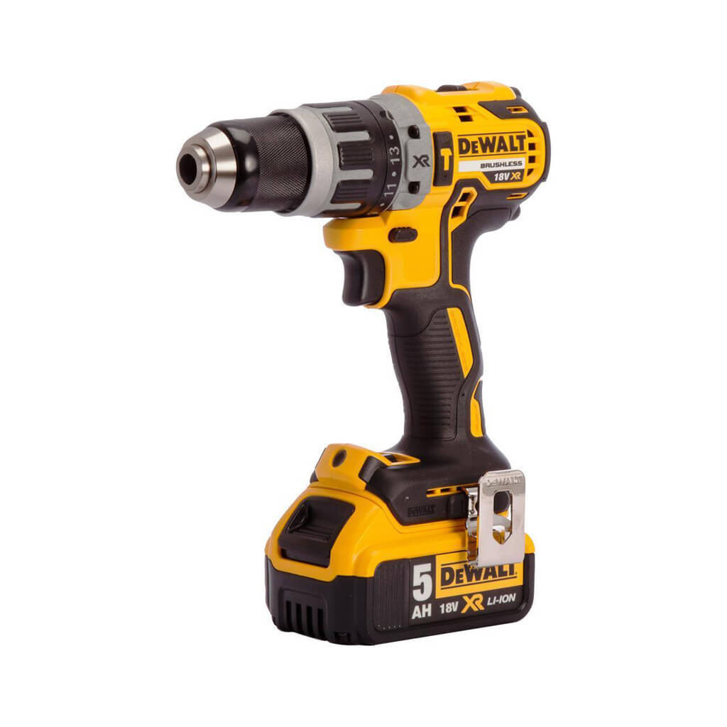 Набір електроіструментів DeWALT 2 од. 18 В XR Li-lon, вага 4.2 кг, кейс TSTAK, 2 АКБ та ЗП (DCK2080P2T)