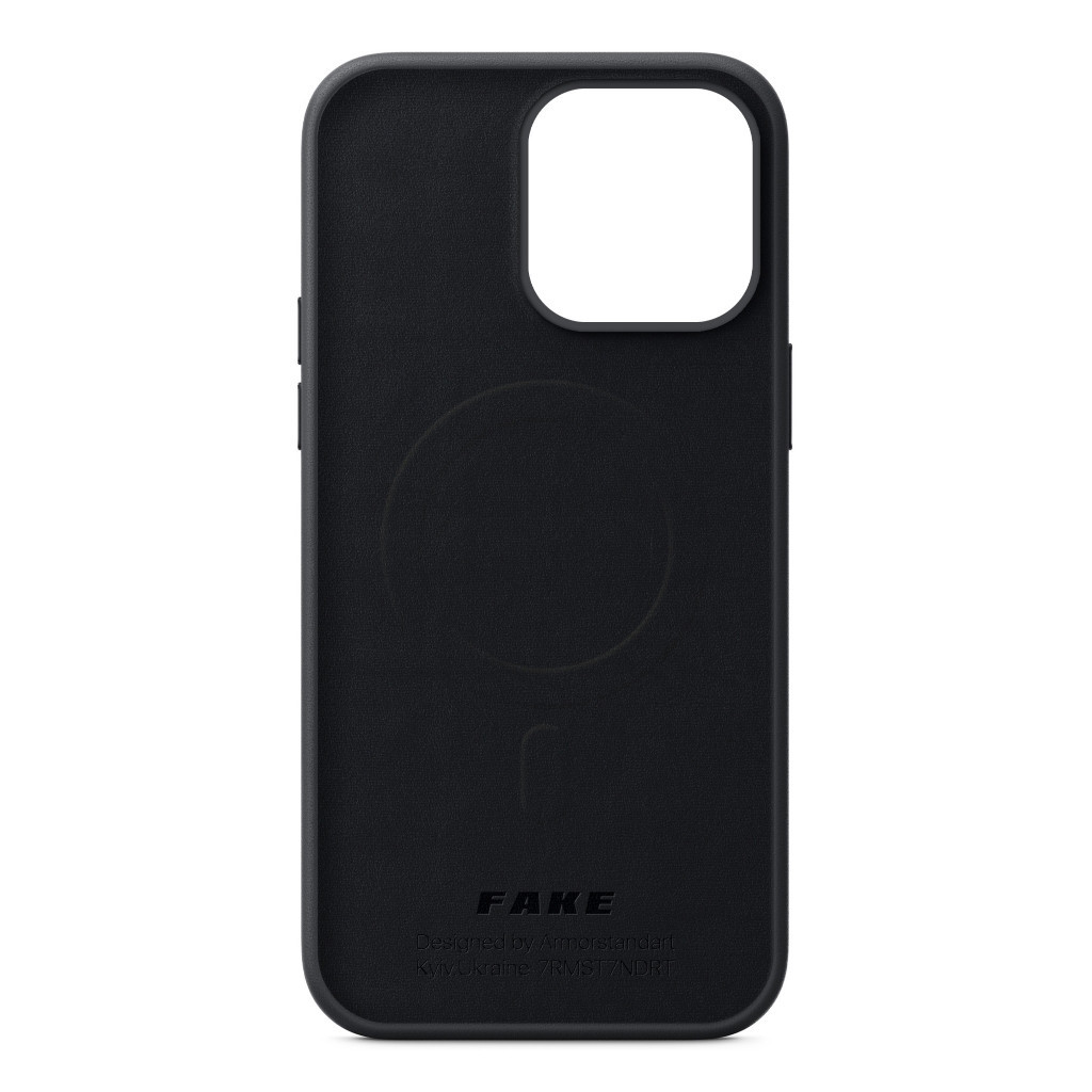 Чохол до мобільного телефона Armorstandart FAKE Leather Case Apple iPhone 13 Pro Black (ARM61373) Чохол до мобільного телефона Armorstandart FAKE Leather Case Apple iPhone 13 Pro Black (ARM61373)