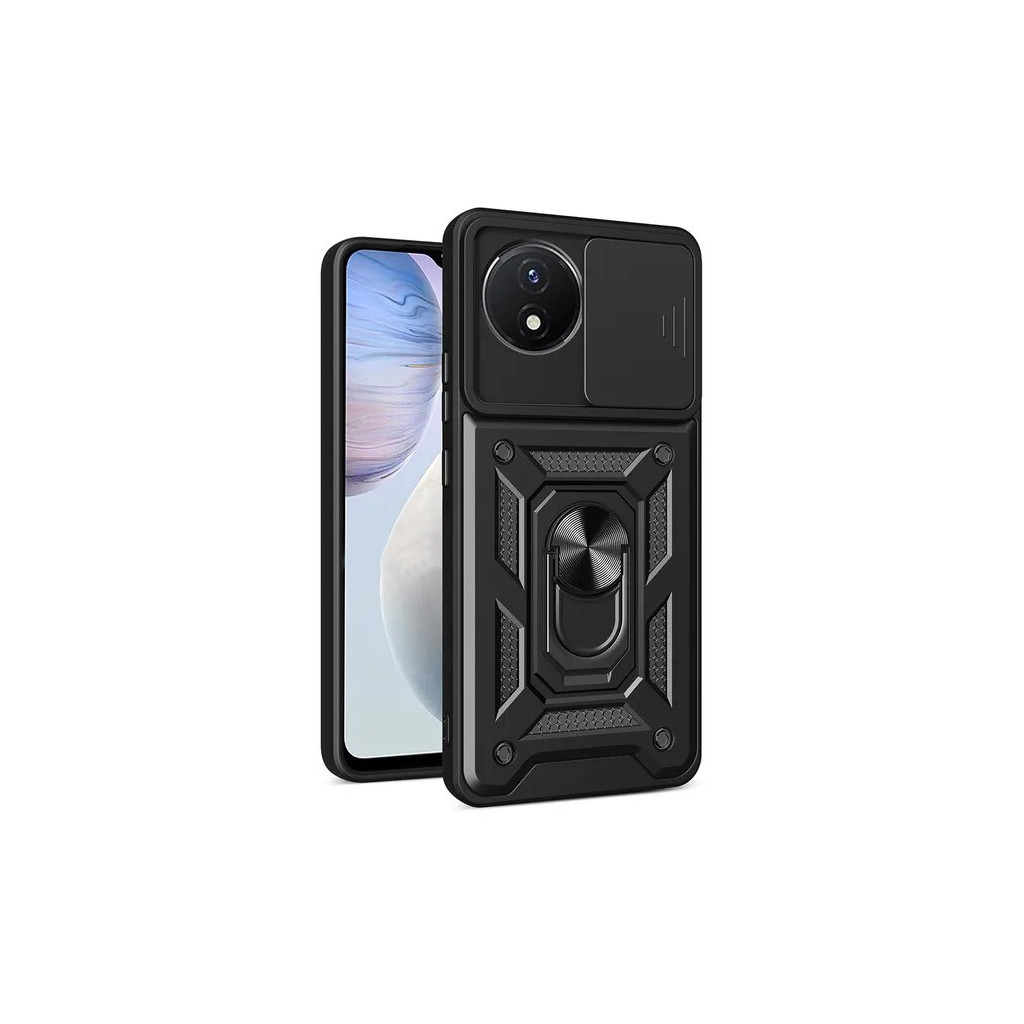 Чохол до мобільного телефона BeCover Military Vivo Y02/Y02A Black (710026) Чохол до мобільного телефона BeCover Military Vivo Y02/Y02A Black (710026)