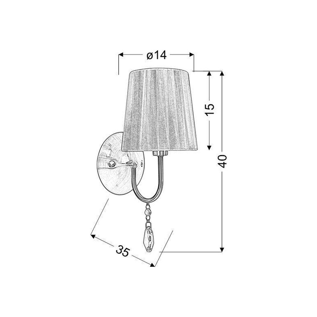 Бра Candellux 21-38036 SORENTO (21-38036)
