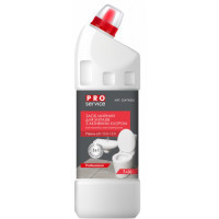 Toilet cleaner PRO service with Active chlorine 1 l (4823071657388)