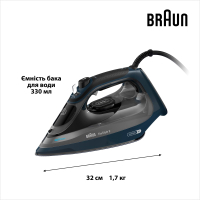 Праска Braun SI 9682 DB (SI9682DB)