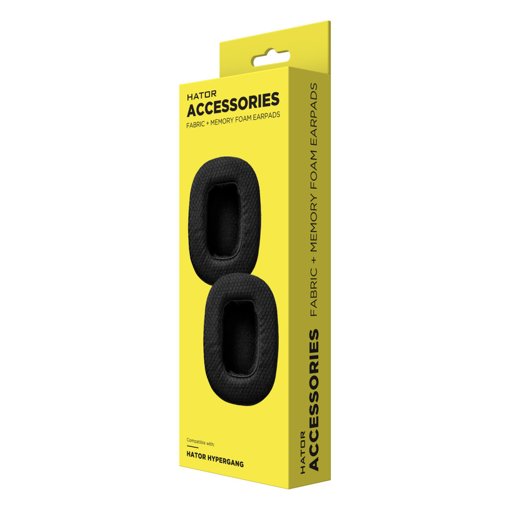 Амбушур Hator Fabric+memory foam до HATOR Hypergang HTA-805/810/830/840/850 Black 2шт. (ACC-106) Амбушур Hator Fabric+memory foam до HATOR Hypergang HTA-805/810/830/840/850 Black 2шт. (ACC-106)