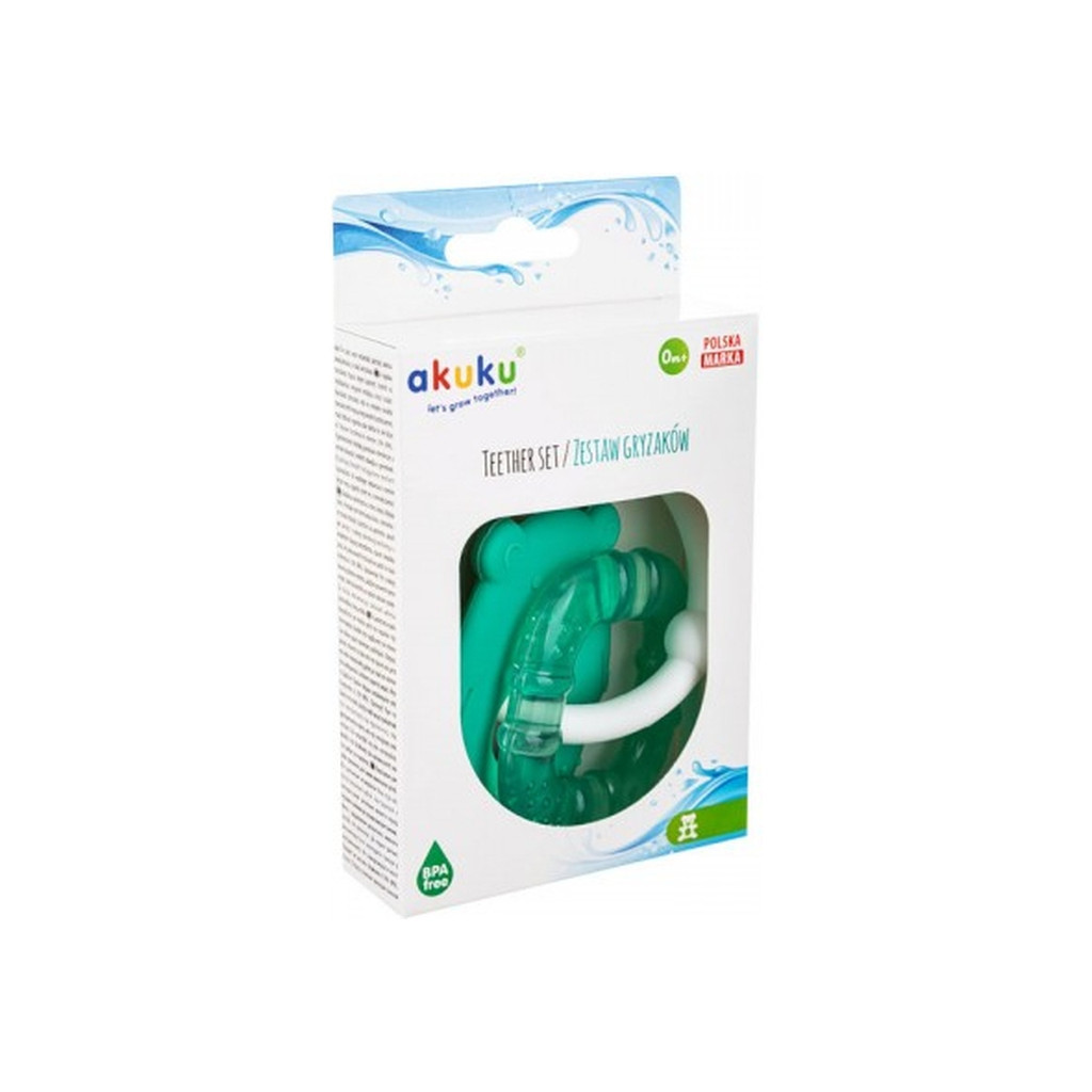 Прорізувач Akuku Ведмедик / Квадрат (A0124)
