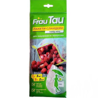 Bags with a fastener Frau Tau Sliders 1l 3 pcs. + 3 l 2 pcs. (4820263231326)