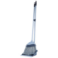 Cleaning set Aleana Euro broom and dustpan Granite/grey (127026/granite/grey)