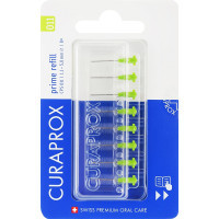 Interdental brushes Curaprox Prime Refill CPS 011 D 1.1 - 5 mm Without holder 8 pcs. (7612412426557)