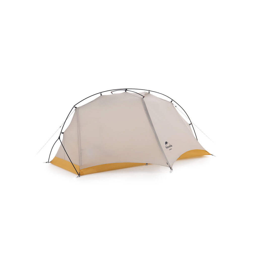 Намет Naturehike надлегкий одномісний NH21ZP003 сіро-жовтий (6927595775424)